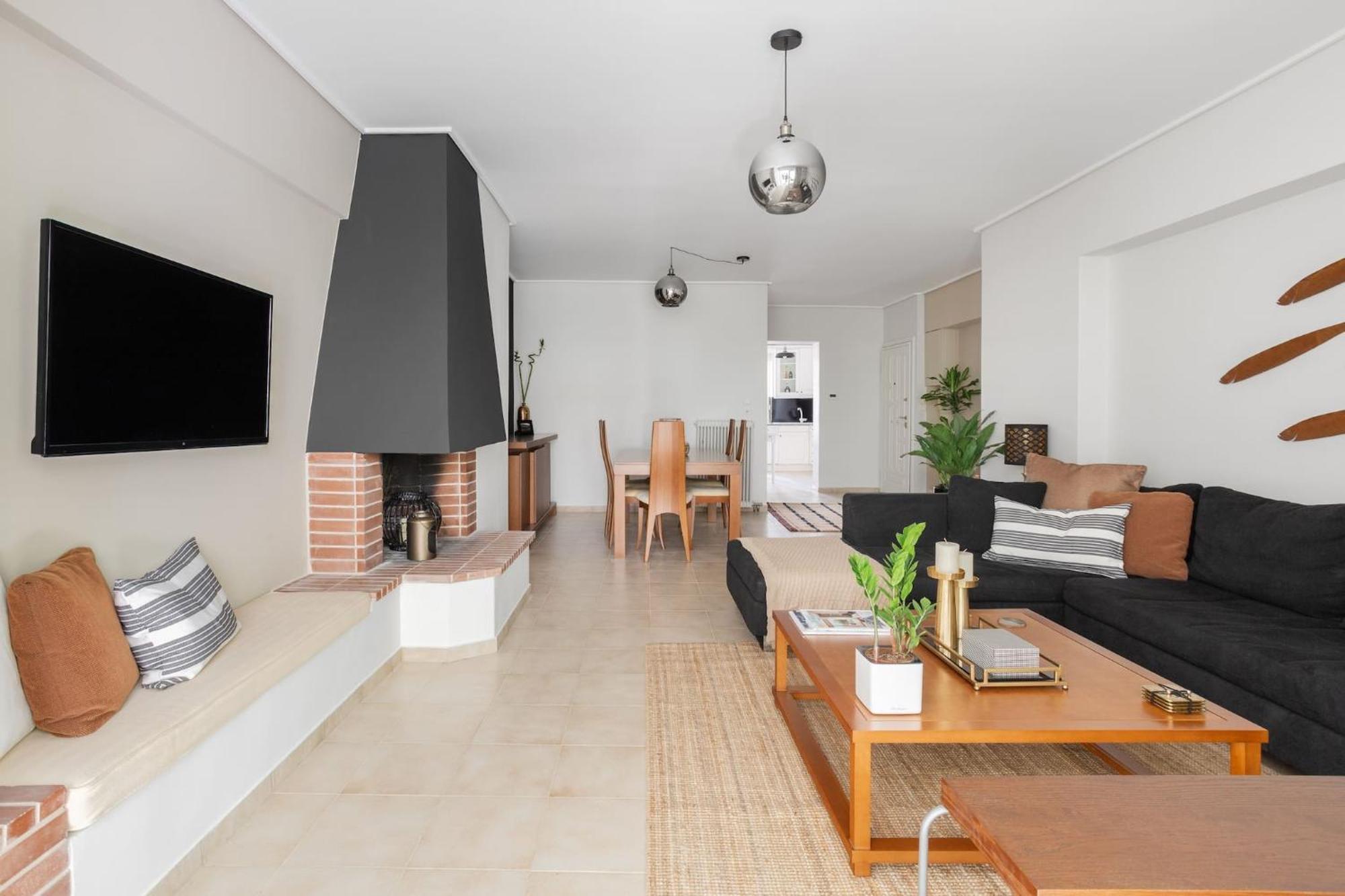 Fresh Detailed Stylish Apartment At Acropolis Athen Exterior foto