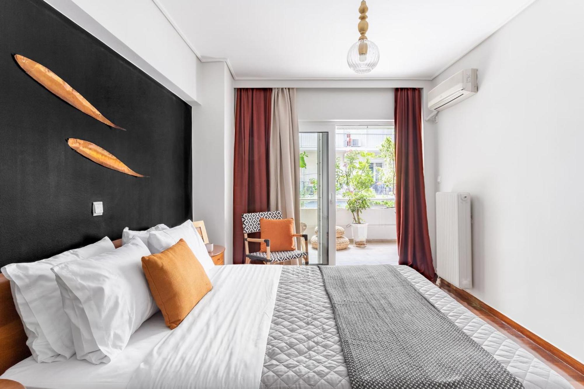 Fresh Detailed Stylish Apartment At Acropolis Athen Exterior foto
